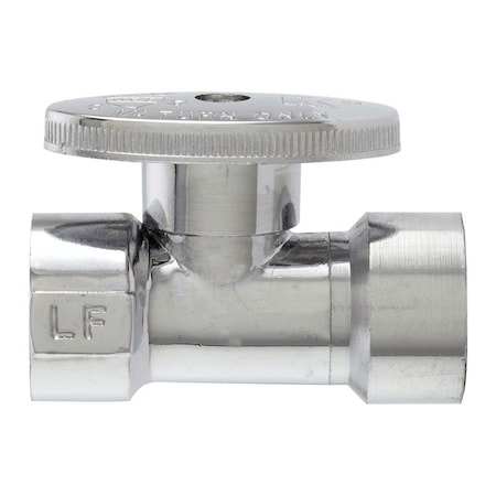 Keeney Manufacturing Qt Vlv1/2Ipsx1/2 Str Lf 2057PCLF
